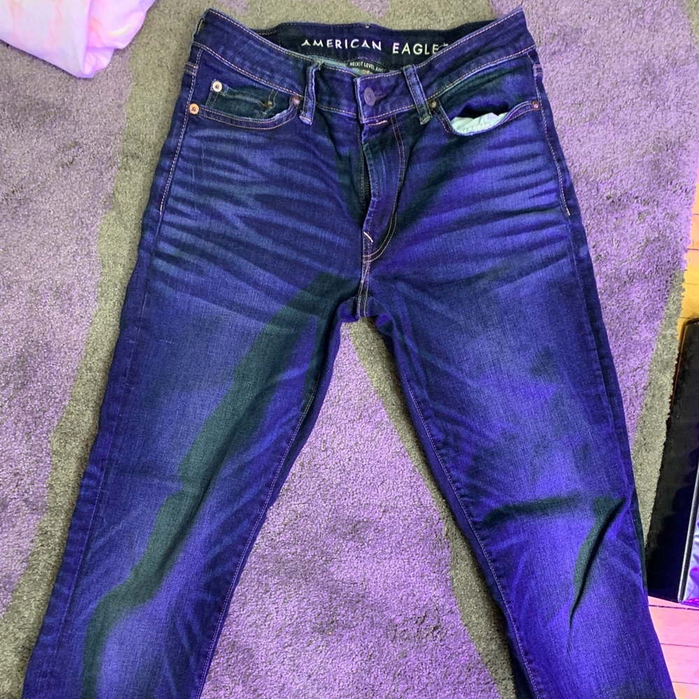 american eagle jeans slim dark wash 29 x 32